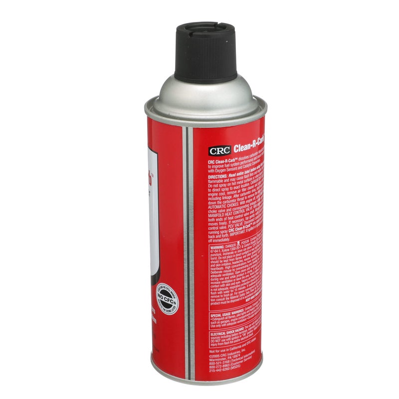 CRC Clean-R-Carb Carburetor Cleaner 05079 - 12 Wt Oz., Powerful Carb Cleaner - Image 4